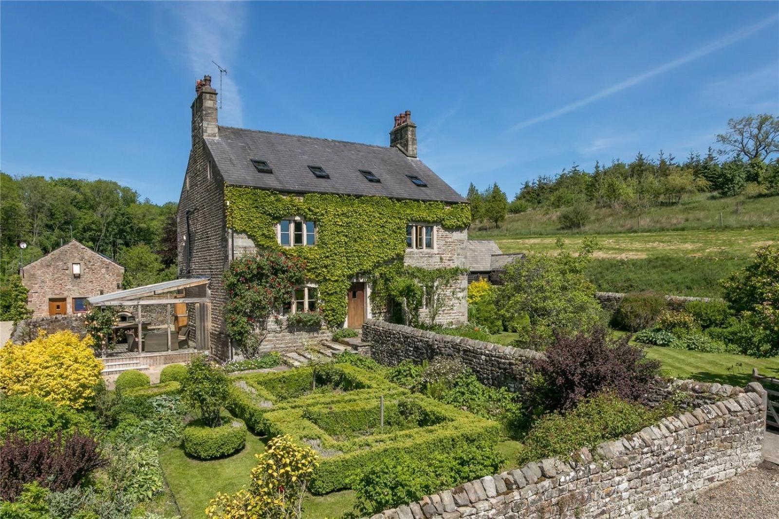 Large Country Farmhouse Waddington  Luaran gambar