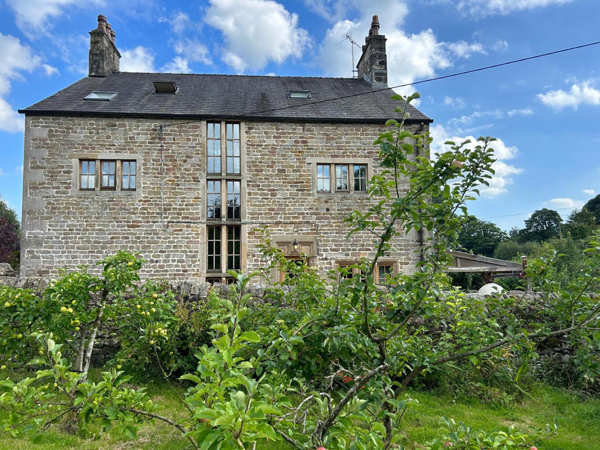 Large Country Farmhouse Waddington  Luaran gambar
